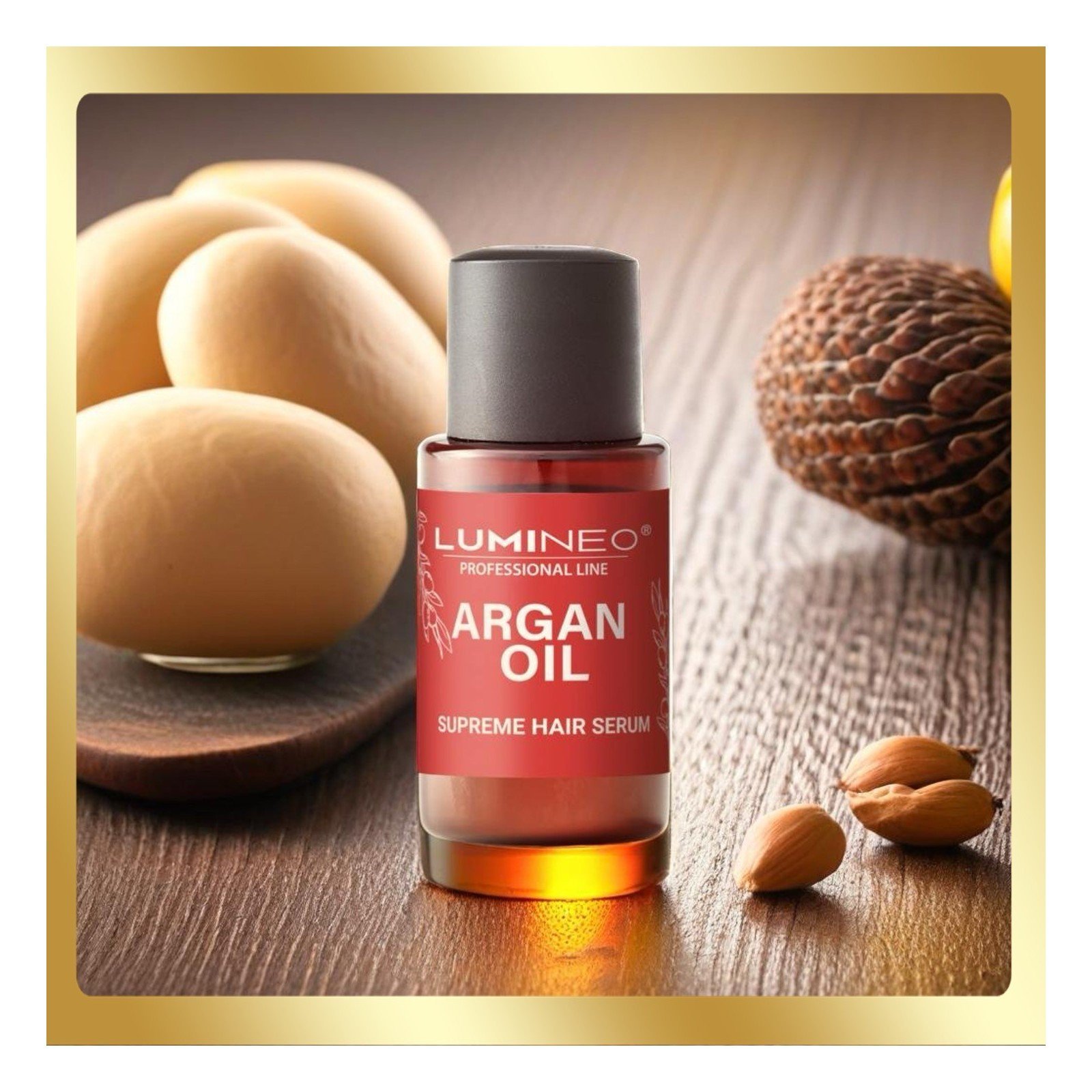 LUMINEO plaukų serumas su argano aliejumi, 20ml