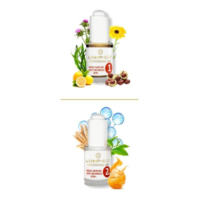 LUMINEO serumas kraujagyslėms ir voratinklinėms venoms, 2 x 15 ml
