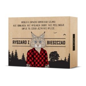 LaQ Muilas vyrams MOUNTAIN RICK – Laukinis kvapas, švari oda, 85g