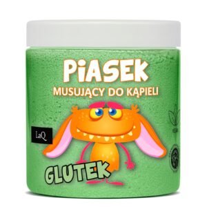 LaQ Putojantis vonios smėlis GLUTEK – Žalia magija tavo vonioje, 210g