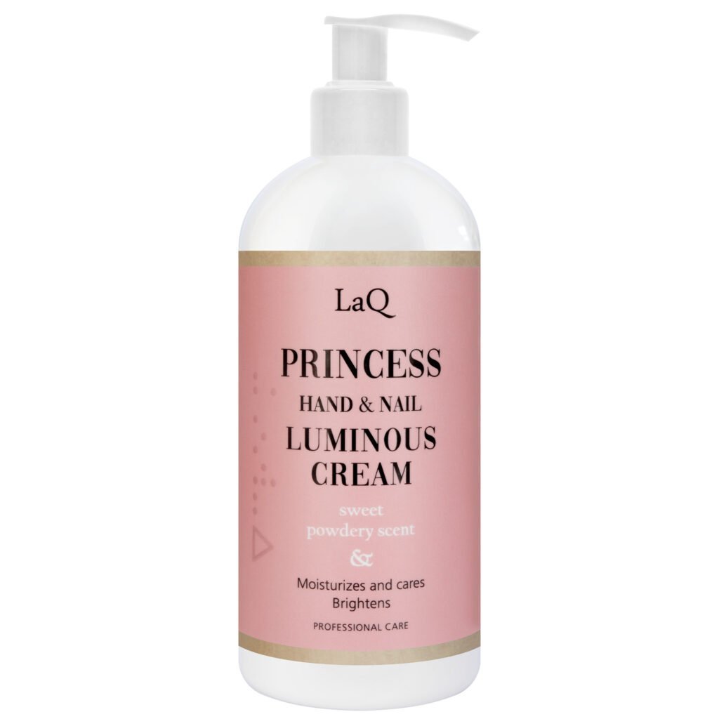 LaQ Rankų ir nagų kremas PRINCESS – Minkštos rankos, stiprus efektas, 300ml