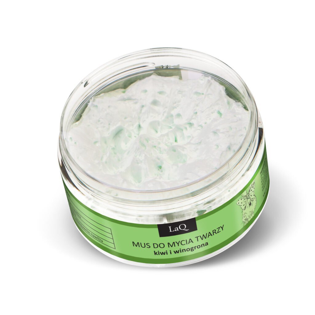 LaQ Veido valomosios putos KIWI & GRAPES – Gaivi oda, gera nuotaika, 40g