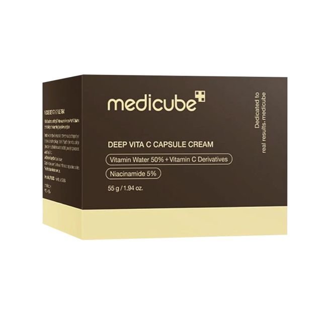 MEDICUBE Deep Vita C Capsule skaistinantis veido kremas, 55 g