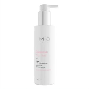 MIA MAKEUP CLEANSE MY DAY 3 IN 1 gelinis valomasis veido prausiklis, 200 ml