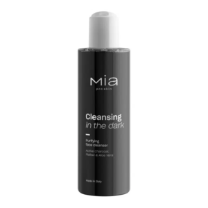 MIA MAKEUP CLEANSING IN THE DARK valomasis veido prausiklis su aktyviąja anglimi , 200 ml