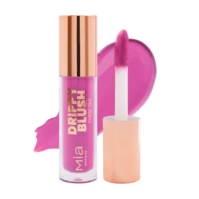 MIA MAKEUP DRIPPY BLUSH CHEEK TINT 04 ROSY WHISPERS skysti skaistalai, 5 ml