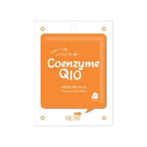MJCARE ON COENZYME Q10 MASK stangrinanti lakštinė veido kaukė, 22g