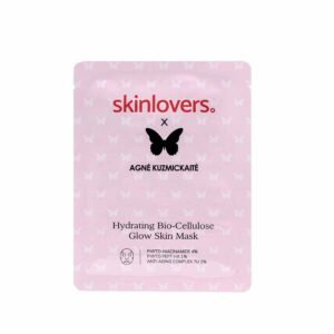 SKINLOVERS drėkinanti bioceliuliozinė veido kaukė, 1 vnt