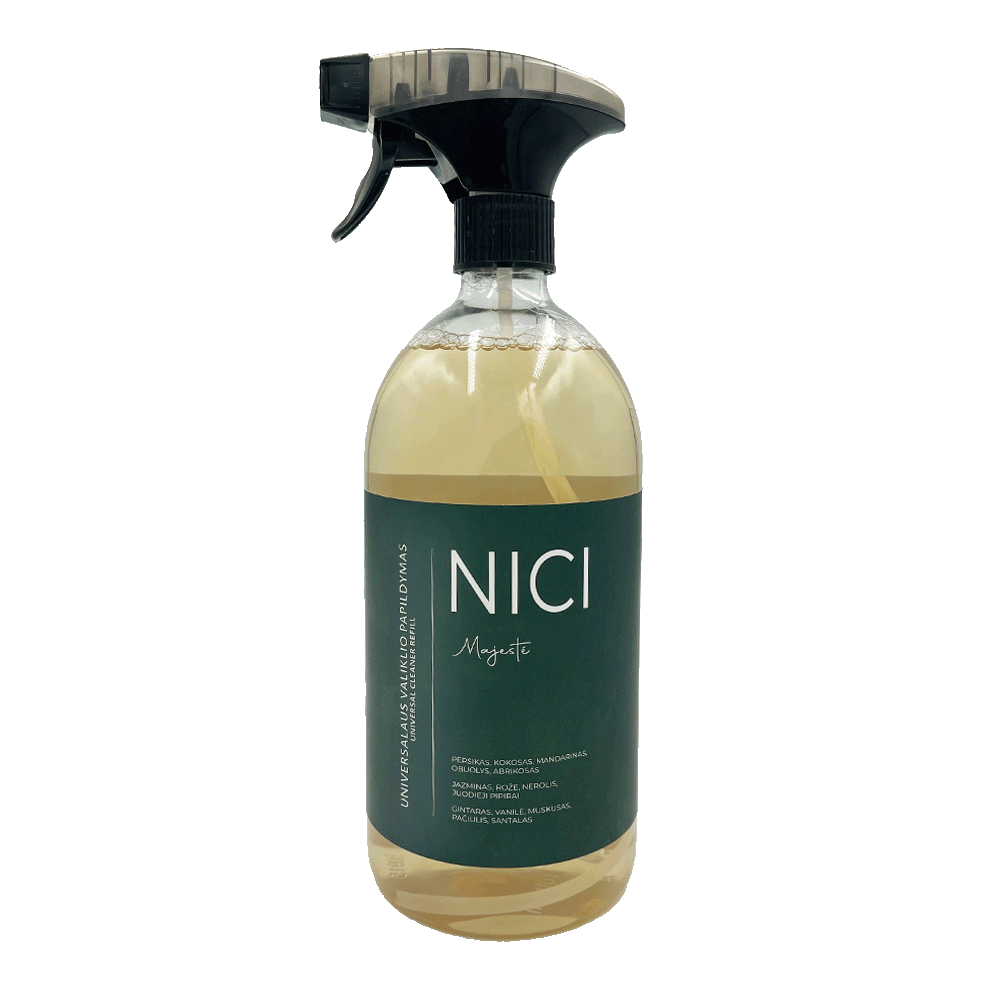 NICI parfumuoto universalaus valiklio įvairiems paviršiams papildymas MAJESTÉ, 1000 ml