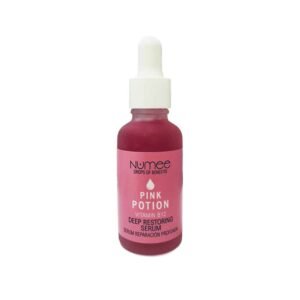 NUMEE Drops of Benefits PINK POTION SENSITIVE DEEP MOISTURIZING SERUM atstatomasis serumas, 30 ml