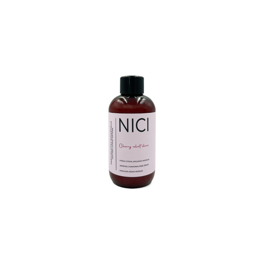 NICI parfumuotas minkštiklis CHERRY VELVET ELIXIR, 100 ml