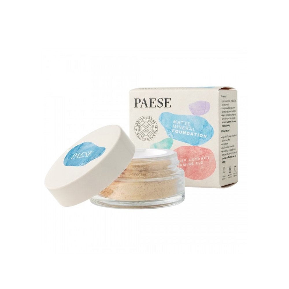 PAESE MINERALS 100N matinė mineralinė pudra, 7 g