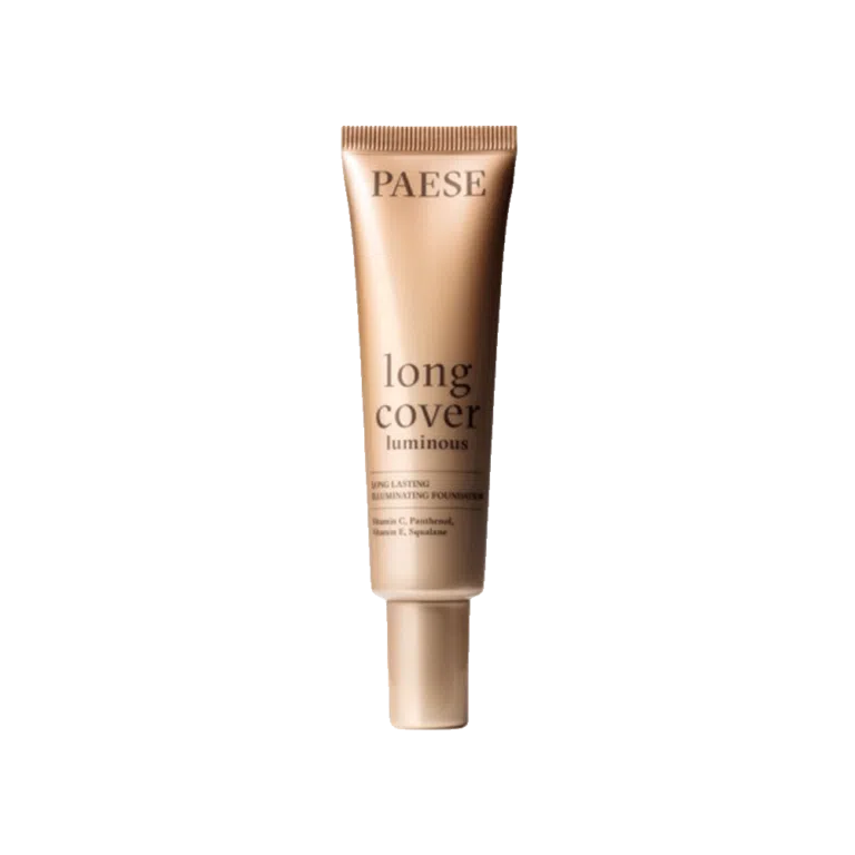 PAESE LONG COVER spindesio makiažo pagrindas (1.0 Light Beige), 30 ml