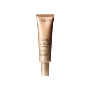PAESE LONG COVER švytėjimo suteikiantis makiažo pagrindas (1.5 Beige), 30 ml