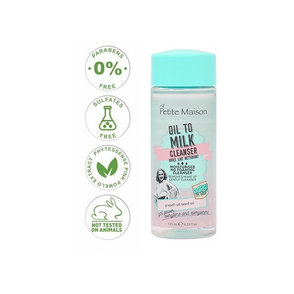 PETITE MAISON OIL TO MILK veido valiklis, 125 ml