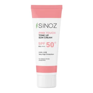 SINOZ apsauginis veido kremas SPF50+ PINK TOUCH TONE UP SUN CREAM, 50ml