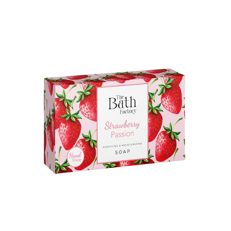 SINOZ braškių muilas STRAWBERRY PASSION, 80 g