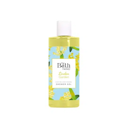 SINOZ dušo gelis su liepžiedžių ekstraktu LINDEN GARDEN, 400 ml