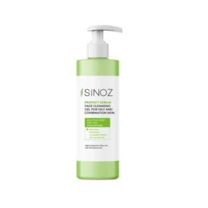 SINOZ gelinis veido prausiklis riebiai ir mišriai odai PERFECT SEBUM, 200 ml