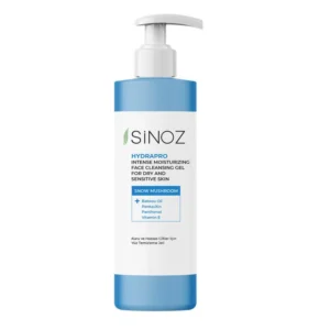 SINOZ gelinis veido prausiklis sausai ir jautriai odai HYDRAPRO INTENSE, 400 ml
