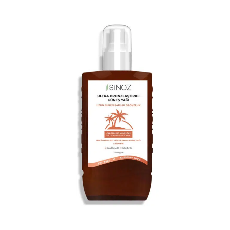 SINOZ įdegį skatinantis aliejus PERFECT BRONZING TANNING OIL, 200 ml