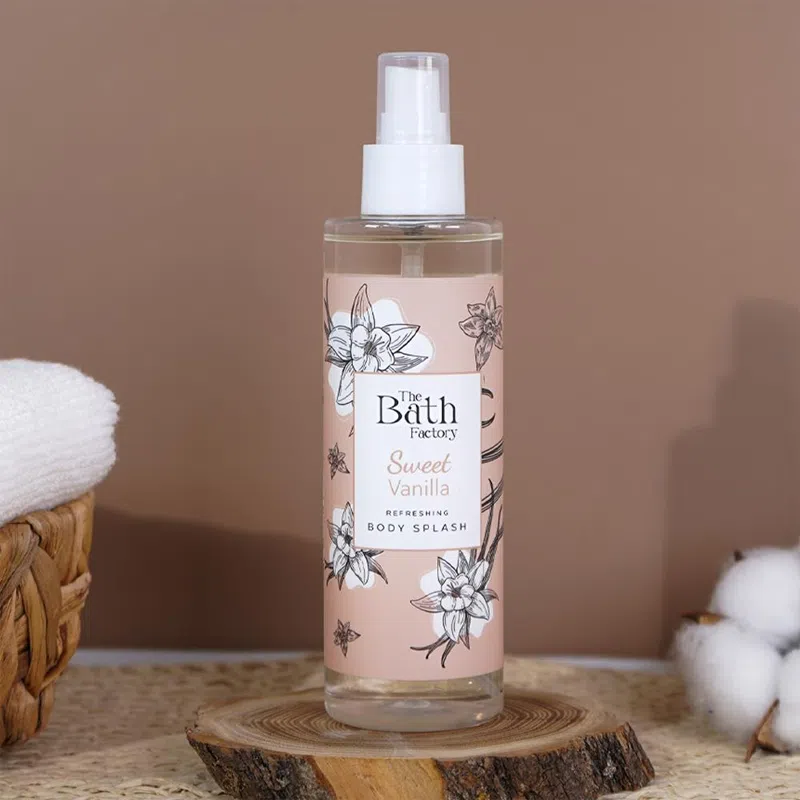 SINOZ kūno purškiklis vanilės kvapo SWEET VANILLA, 200 ml