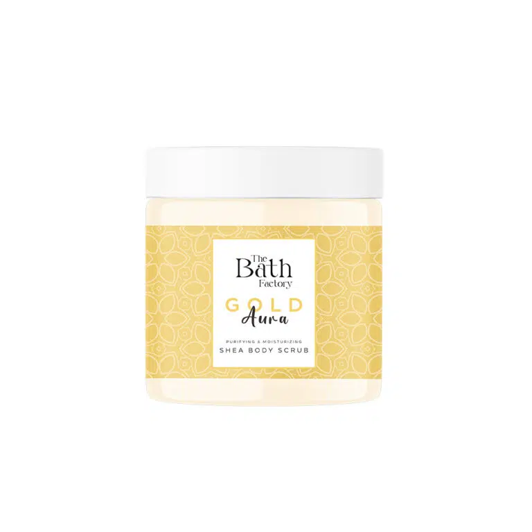 SINOZ kūno šveitiklis GOLD AURA SHEA, 300 g