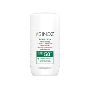 SINOZ spalvą koreguojantis kremas nuo saulės SPF50+ PURE CICA COLOR CORRECTING, 50ml