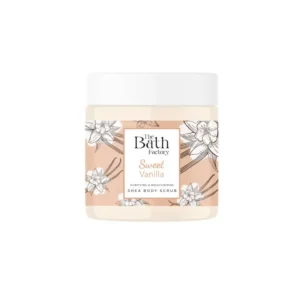 SINOZ vanilės kūno šveitiklis SWEETY VANILLA SHEA, 300 g