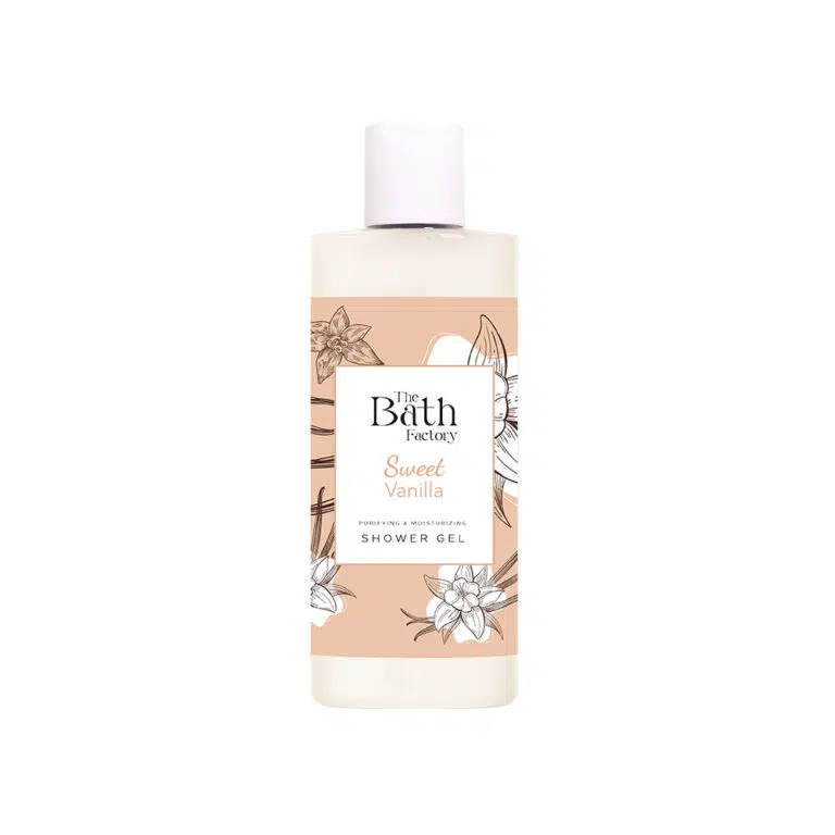 SINOZ vanilės kvapo dušo gelis SWEET VANILLA, 400 ml