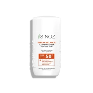 SINOZ veido kremas nuo saulės riebiai ir į spuogus linkusiai odai SPF50+ SEBUM BALANCE, 50ml