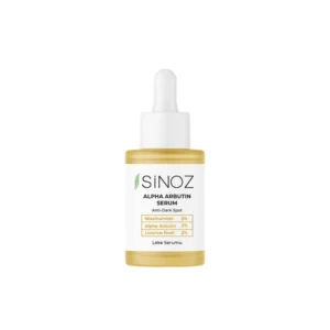 SINOZ veido serumas nuo pigmentinių dėmių ALPHA ARBUTIN SERUM, 30 ml