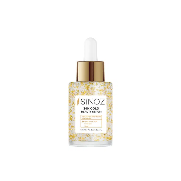 SINOZ veido serumas nuo raukšlių 24K GOLD BEAUTY SERUM, 30 ml