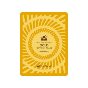 SKIN PLANET SELECTION PRESTIGE GOLD LIFTING MASK stangrinamoji lakštinė veido kaukė, 25g