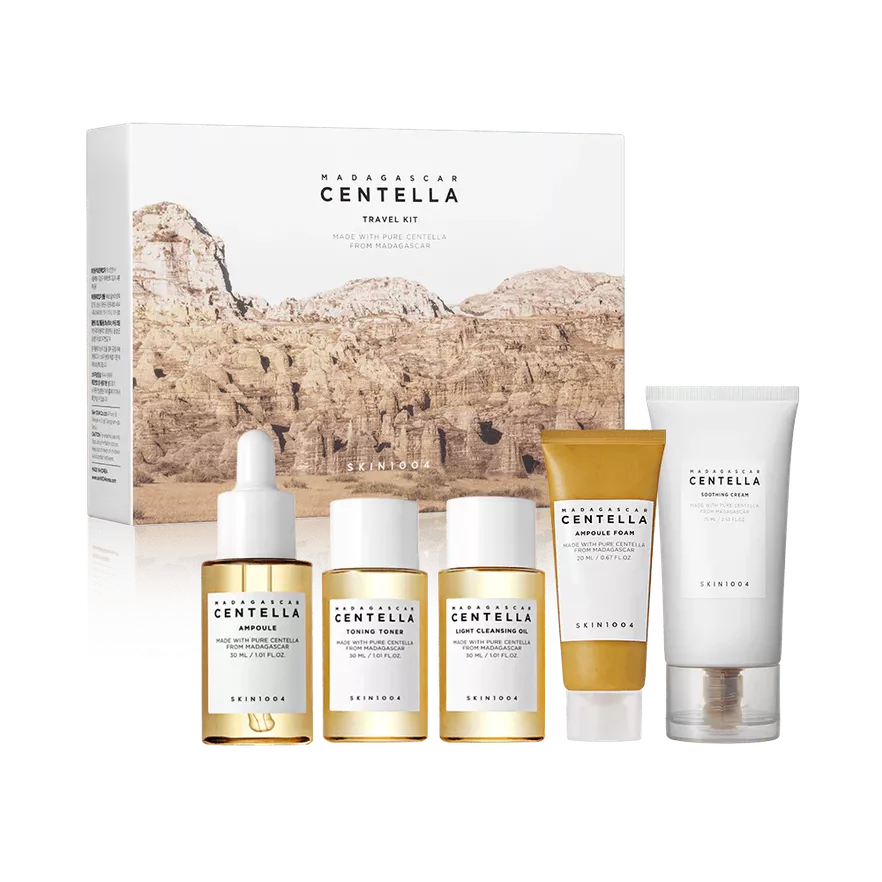 SKIN1004 Madagascar Centella kelioninis rinkinys (Travel Kit)