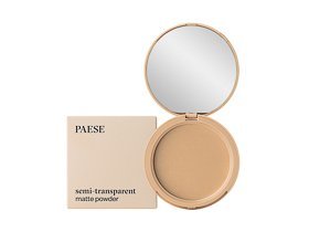 PAESE MATTE POWDER SEMITRANSPARENT 3A skaidri kompaktinė pudra, 9g