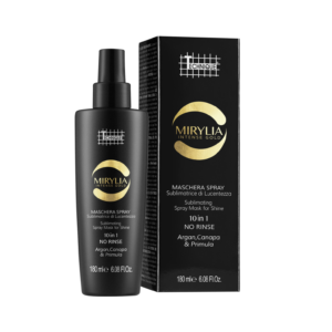TECHNIQUE 10in1 MIRYLIA INTENSE GOLD atkuriamasis plaukų serumas, 180 ml (atnaujinta pakuotė)