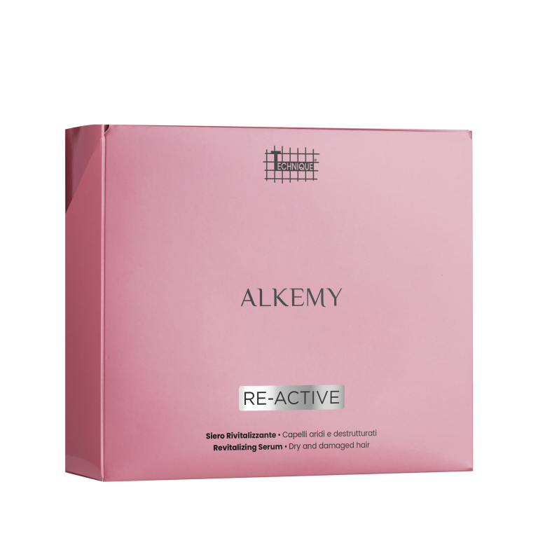TECHNIQUE ALKEMY RE-ACTIVE (2 žingsnis) plaukus atstatanti procedūra-serumas, 12x10ml