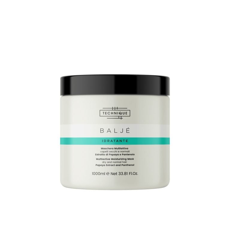 TECHNIQUE BALJE’ MULTIACTIVE MOISTURIZING MASK PAPAYA EXTRACT AND PHANTENOL daugiafunkcinė drėkinanti kaukė su papajos ir pantenolio ekstraktu, 1000 ml