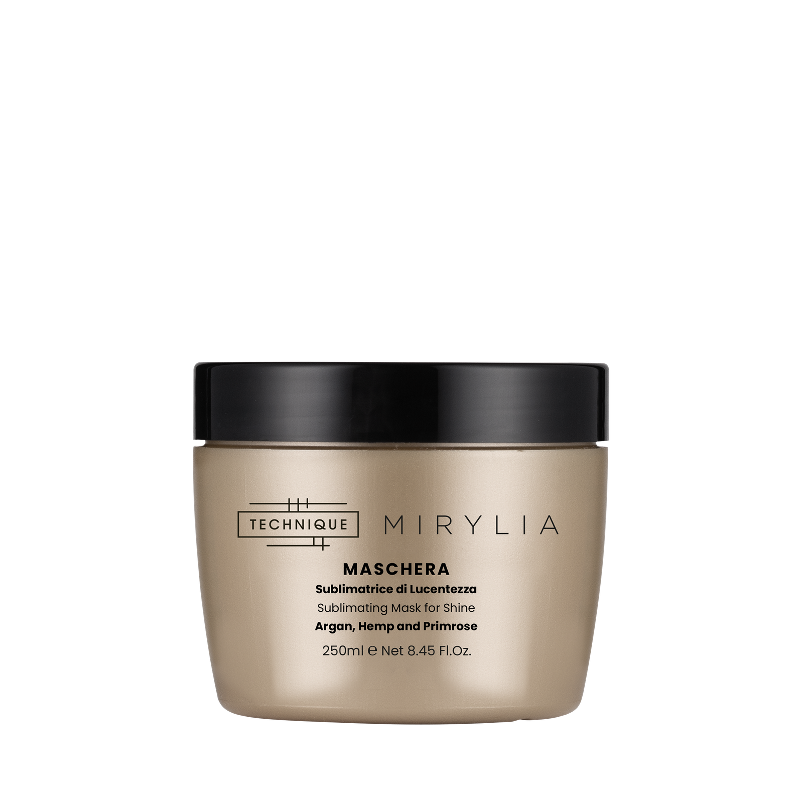 TECHNIQUE MIRYLIA INTENSE GOLD atkuriamoji plaukų kaukė, 250 ml