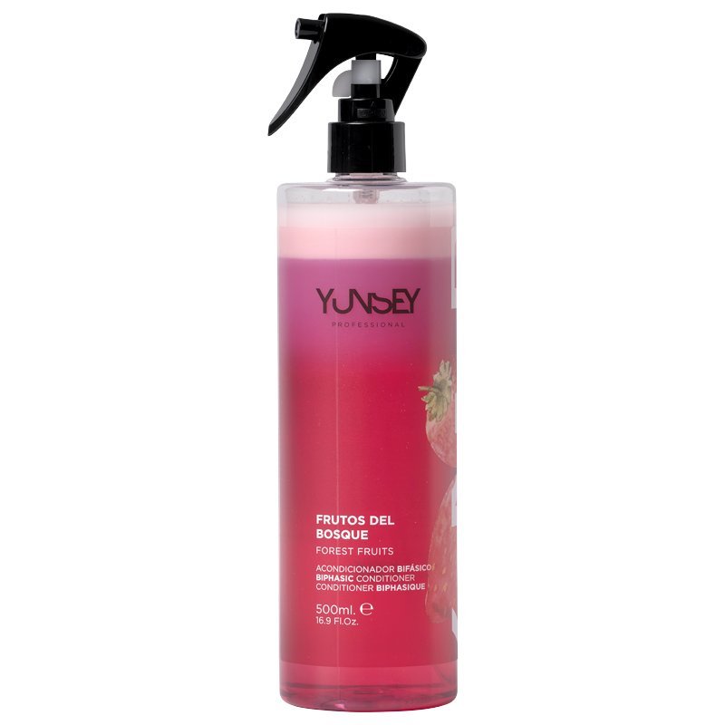 YUNSEY purškiamas dvifazis kondicionierius plaukams miško uogų aromato, 500 ml