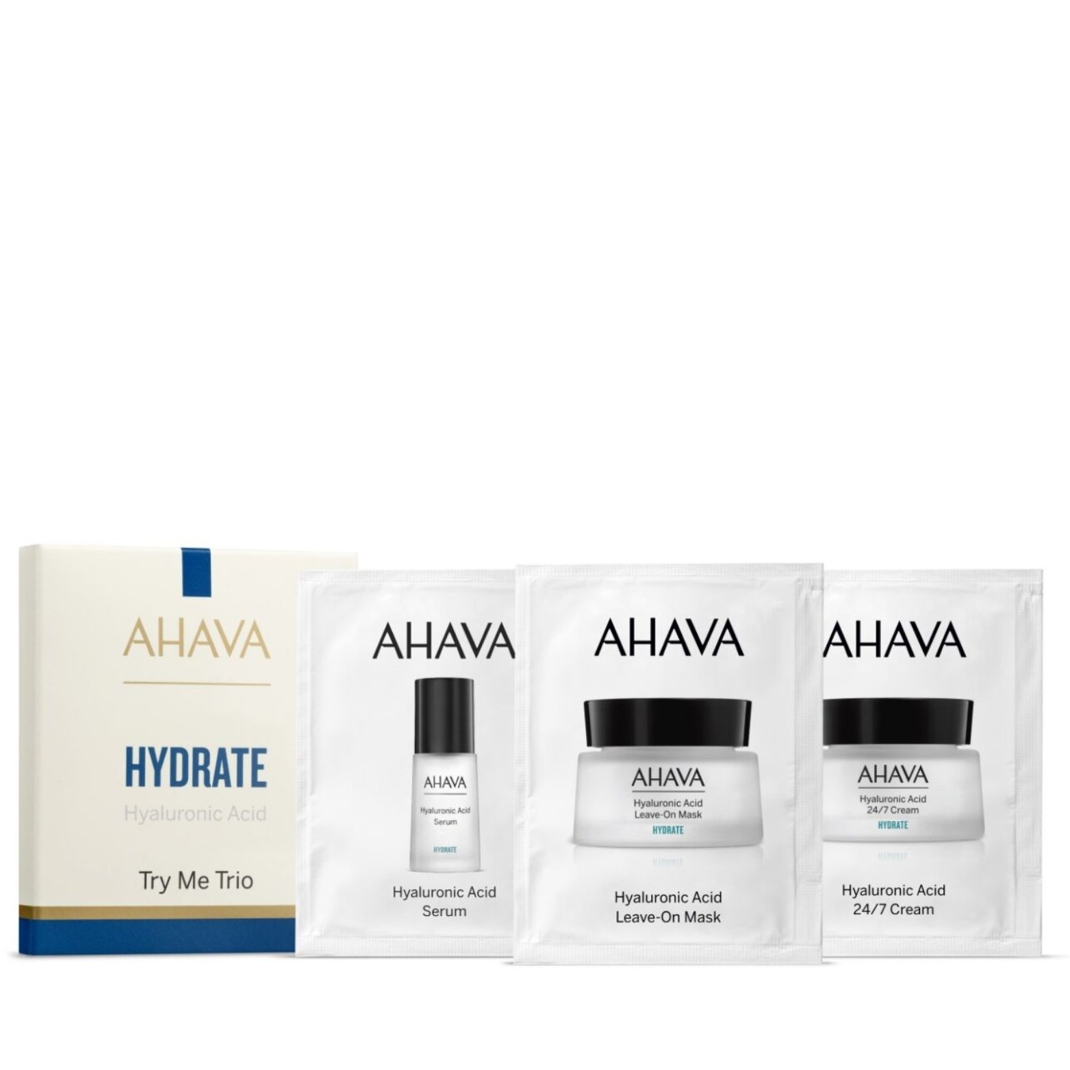MĖGINĖLIŲ RINKINYS AHAVA HYDRATE TRY ME TRIO