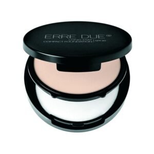 ERRE DUE Kompaktinis makiažo pagrindas LONG-STAY COMPACT FOUNDATION SPF30 kremas nuo saulės