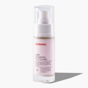 SKINLOVERS LIGHT ENERGIZING FACE CREAM drėkinantis veido kremas su hialurono rūgštimi, 30ml