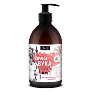 LaQ Dušo gelis 8in1 KAWAŁ BYKA – Bulius su charakteriu, kvapas su jėga, 500ml