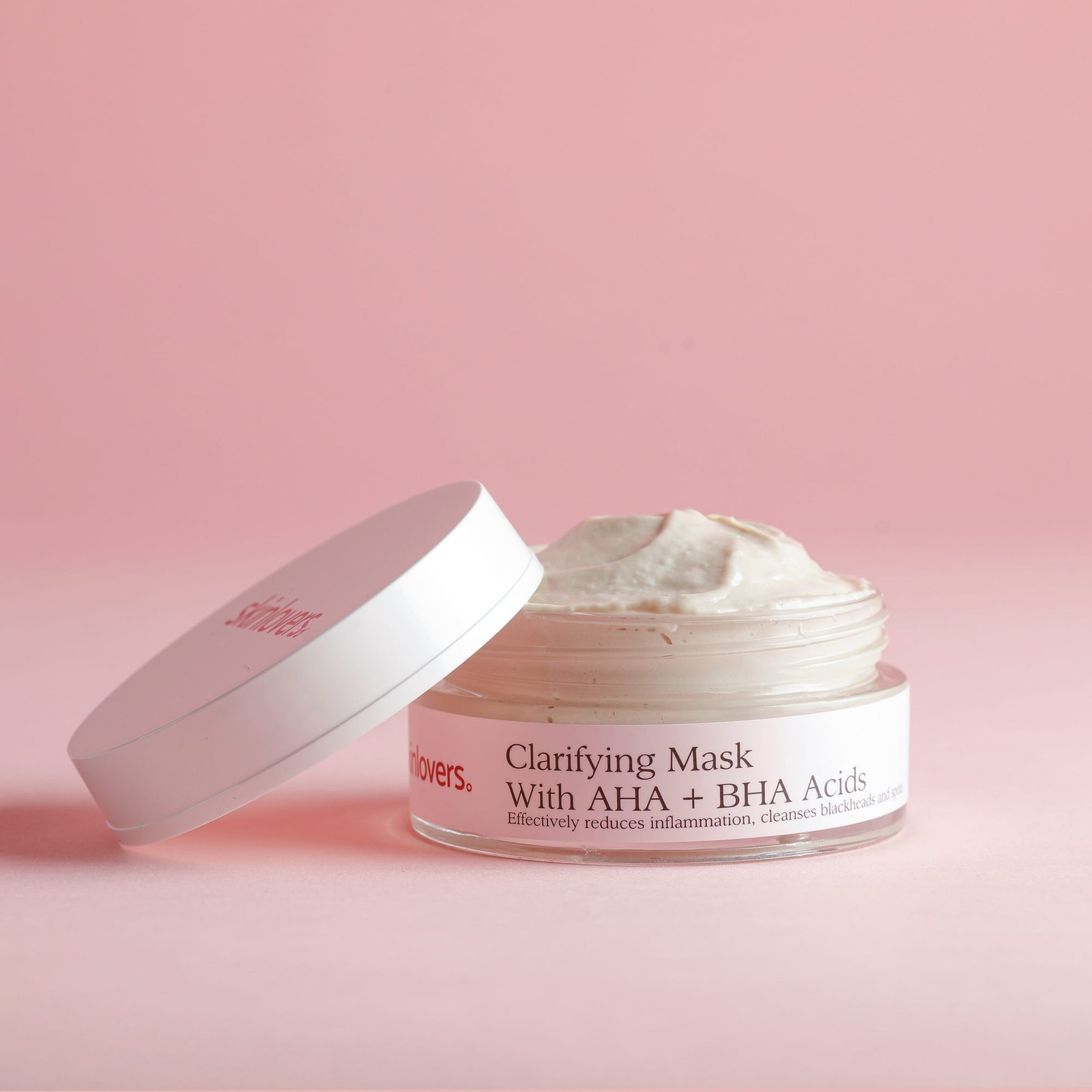 SKINLOVERS CLARIFYING MASK WITH AHA + BHA ACIDS giliai valanti kaukė su AHA + BHA rūgštimis, 50ml