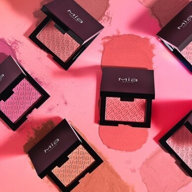MIA MAKEUP CHEEK FREAK SHIMMER BLUSH 01 FIZZY FLASH žvilgantys skaistalai, 10 g