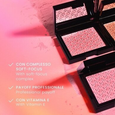 MIA MAKEUP CHEEK FREAK SHIMMER BLUSH 01 FIZZY FLASH žvilgantys skaistalai, 10 g