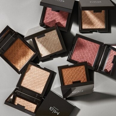 MIA MAKEUP LIGHT BUILDER HIGHLIGHTING POWDER 01 FLASH švytėjimo suteikianti pudra, 10 g