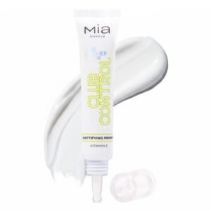 MIA MAKEUP matinį efektą suteikianti makiažo bazė CLUB CONTROL, 30ml